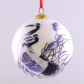 Shop Ornament, Blue and White Cranes   CO104 at the  Home Dcor Store. Find the latest styles with the lowest prices from World Treasure