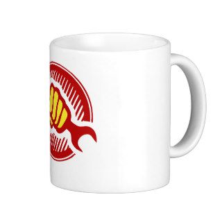 POWER TO THE PEOPLE   COMMUNIST PROPAGANDA COFFEE MUG