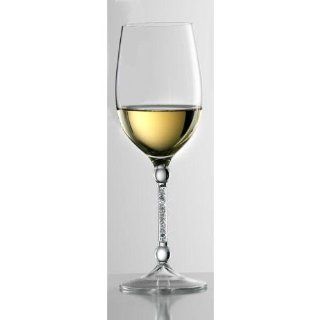 Eisch Sensis Plus 9.1" 10 Carat Lead Free Handmade Crystal White Wine Glass, Gift Box of 2 Kitchen & Dining