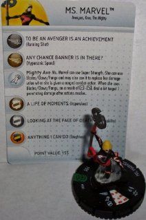 Heroclix Fear Itself #017 Ms. Marvel Figure with Card : Other Products : Everything Else