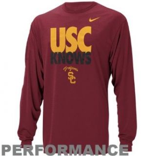 Nike USC Trojans Knows Dri FIT Tee   Men: Clothing