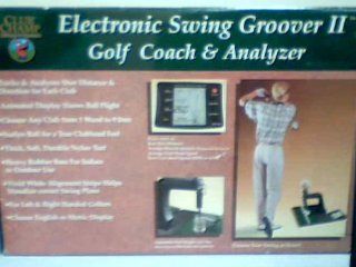 2001 Dennco, Inc. Dennco Club Champ Golf Accessories & Equipment Electronic Swing Groover II Golf Coach & Analyzer Model 9405 Blister Box Package (Tracks & Analyzes Shot Distance & Direction For Each Club)(Choose Any Club From 1 Wood To 9 I