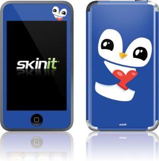 Hybrid Apparel   Blue Love Penguin   iPod Touch (1st Gen)   Skinit Skin: MP3 Players & Accessories