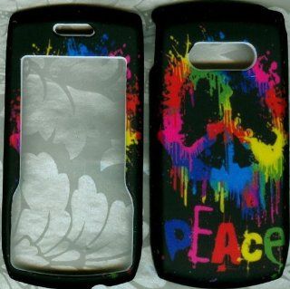 Rainbow peace LG 620g straight talk phone cover hard case: Cell Phones & Accessories