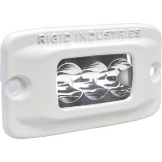 Rigid Industries MSR M2F Single Row Mini Amber LED Flush Mount Light Wide 759677