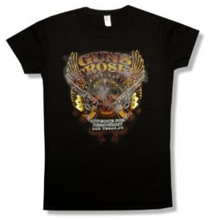Guns N' Roses "Wings" Black Baby Doll T Shirt New Juniors