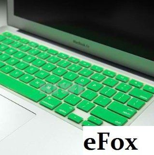 Silicone Keyboard Cover Skin for Macbook air 13.3" 13" (green): Computers & Accessories