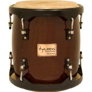 Tycoon Percussion 11 Inch Tambora   Mahogany Finish Musical Instruments