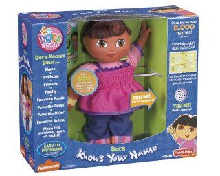 Fisher Price Dora Knows Your Name: Toys & Games