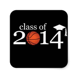 Class of 2014 Basketball Stickers