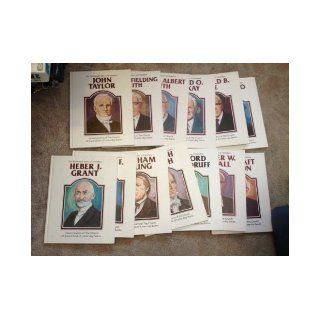 The Illustrated Story of President Wilford Woodruff, Lorenzo Snow, John Taylor, Heber Grant, Joseph Fielding Smith, Harold Lee, David Mckay, Brigham Young, Spencer Kimball. (Great Leaders of the Church of Jesus Christ of Latter day Saints) 13 LDS SET (Grea