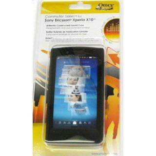 OtterBox Commuter Series Hybrid Case for Sony Ericsson Xperia X10   Black   1 Pack   Retail Packaging: Cell Phones & Accessories