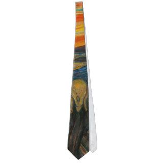 Masque el lazo del grito corbata personalizada de