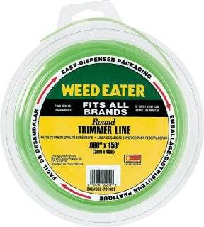 Weed Eater 952701681 0.080 Inch by 150 Foot Bulk Round String Trimmer Line : String Trimmer Accessories : Patio, Lawn & Garden
