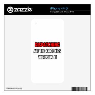 Funny Dispatcher Shirts and Gifts Skins For iPhone 4S