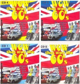 [4 CDs / 80 SONGS OF THE 60s] "Wow That Was The 60s" Humble Pie, Fleetwood Mac, Herman's Hermits, Canned Heat, The Animals, Rod Stewart, The Beach Boys, & Many Many More Music