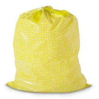 Oh Joy! Green and Yellow Gingham Patterned Trash