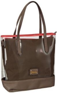 Mexx 13caw063   Jelly Shopper Bag 3FCWB012, Damen Shopper, Braun (Taupe 213), 36x33x13 cm (B x H x T): Schuhe & Handtaschen