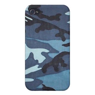 Blue Camo iPhone 4 Case