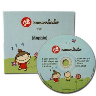 Namenslieder CD   Personalisierte Kinderlieder   8 Kinderlieder gesungen mit Deinem Namen   Zur Taufe, Geburtstagsgeschenk, Taufgeschenk: Musik