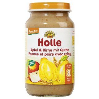 Holle Bio Apfel und Birne mit Quitte 220 gr: Drogerie & Körperpflege