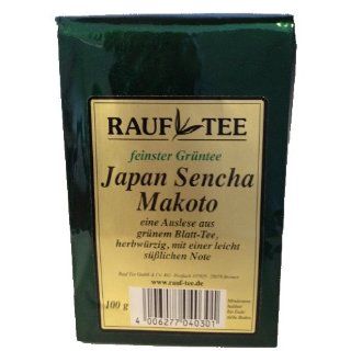 Rauf Tee Grner Tee  Japan Sencha Makoto  2x100g: Lebensmittel & Getrnke
