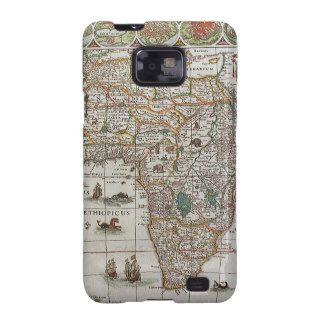 Antique Old World Map of Africa, c. 1635 Samsung Galaxy Covers