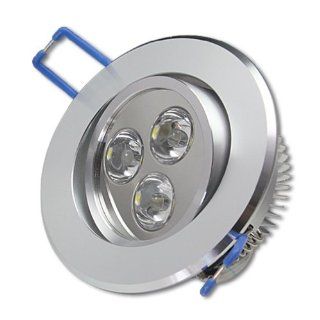 12Stk 3W Khles weies AC85 265V LED Einbau Strahler Set Decken Leuchte Lampe Rampenlicht: Beleuchtung