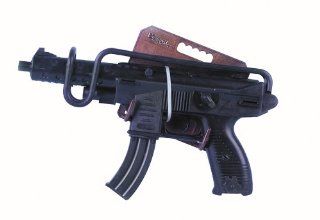 Edison 266/44   Maschinenpistole 13 Schuss Uzimatic 30 cm, aus Plastik: Spielzeug
