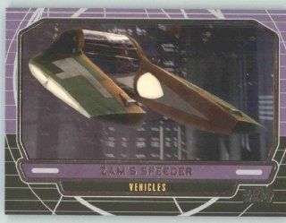 2012 Star Wars Galactic Files #251 Zam's Speeder (Non Sport Collectible Trading Cards): Toys & Games