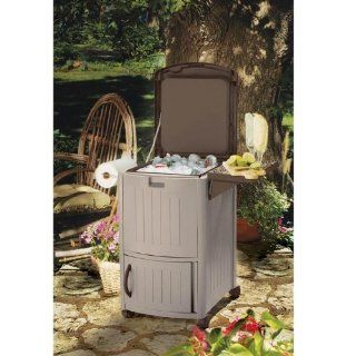 Suncast Patio Cooler, 77 Quarts (Discontinued by Manufacturer) : Outdoor Cooking Products : Patio, Lawn & Garden