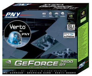PNY Geforce 7600GT 256MB DDR3 Pci e Dvi+dvi+hdtv/s video: Electronics