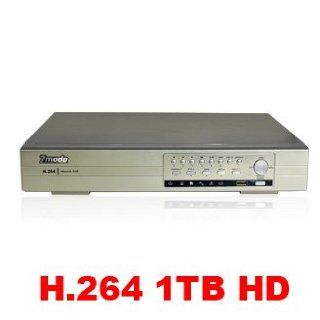 Zmodo DVR H8006UV 1TB 16 Channel H.264 DVR with USB VGA Alarm with 1TB Hard Drive  Digital Surveillance Recorders  Camera & Photo