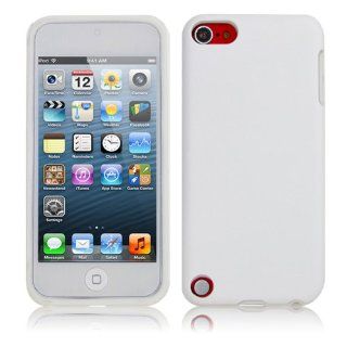 Cbus Wireless White Hard Case + White Silicone Skin Cover (2in1 Case) for Apple iPod Touch 5 5th gen.: Cell Phones & Accessories