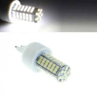 G9 6w 6500k 410 lumen 102x3528 SMD LED White Light Bulb (Ac 85~265v)   Led Household Light Bulbs  