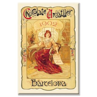 Buyenlarge Chocolate Amatller: Barcelona, 1902 Canvas Wall Art