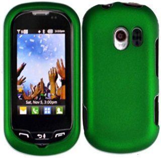 LG Extravert Vn271 An271 Un271 Accessory   Green Hard Case Proctor Cover + Free Lf Stylus Pen: Cell Phones & Accessories