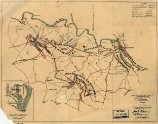 Civil War Map Reprint: Index sheet of battlefield maps for Fredericksburg, Spottsylvania C. H., Wilderness, Chancellorsville, Virginia. 1862 64 To accompany report of the Battlefield Commission created by Act of Congress public no. 261, 68th Congress dated