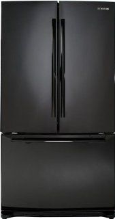 Samsung RF263AEBP 26 cu. Ft. French Door Refrigerator   Black Pearl: Kitchen & Dining