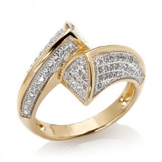 Victoria Wieck 3.13ct Absolute™ Pavé Bypass Ring