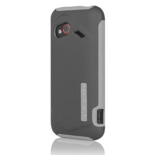 Incipio HT 275 SILICRYLIC DualPro Case for HTC DROID Incredible 4G LTE   1 Pack   Retail Packaging   Dark Gray/Light Gray: Cell Phones & Accessories