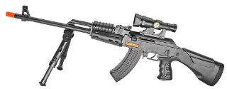 King P207 AK 47 Spring Airsoft Gun Folding Bi Pod FPS 275 : Airsoft Pistols : Sports & Outdoors