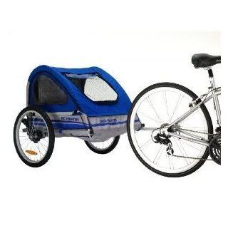 Toy / Game Fantastic Schwinn Trailblazer Double Bicycle Trailer With Folding Frame And Quick Release Wheels: Toys & Games