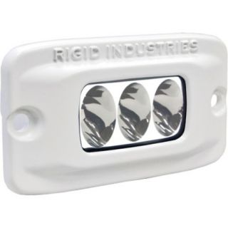 Rigid Industries MSR M2F Single Row Mini Amber LED Flush Mount Light Driving 759676