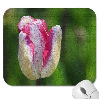 Mousepad   9.25" x 7.75" Designer Mouse Pads   Design: Flowers   Tulips (MPFLT 270): Computers & Accessories