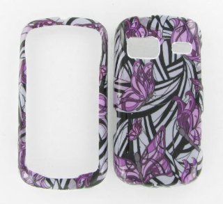 LG LN272 (Rumor Reflex) Purple Butterfly Protective Case: Cell Phones & Accessories