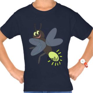 Cute Cartoon Firefly Kids' T Shirt