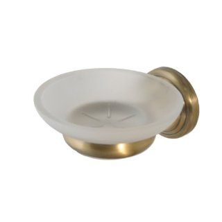 Allied Brass WP 62 ABR Wall Mounted Soap Dish, Antique Brass: Home Improvement
