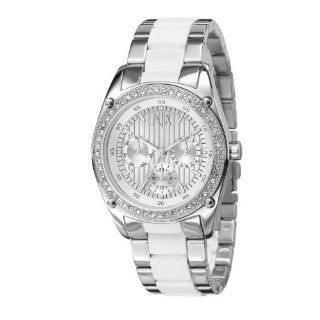 Armani Exchange Bracelet Silver Tone Dial Women's Watch #AX5033: Watches
