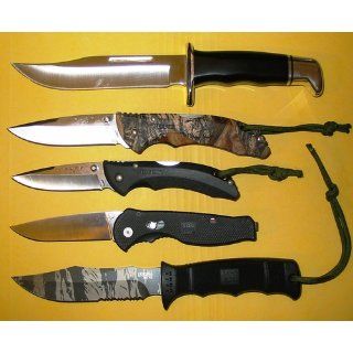 Buck 286 BHW Large Bantam Camo Folding Hunting Knife (Camo) : Hunting Knives : Sports & Outdoors